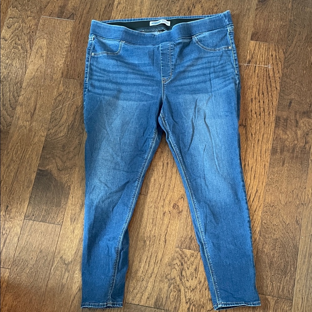 Old Navy Women's Blue Jeggings